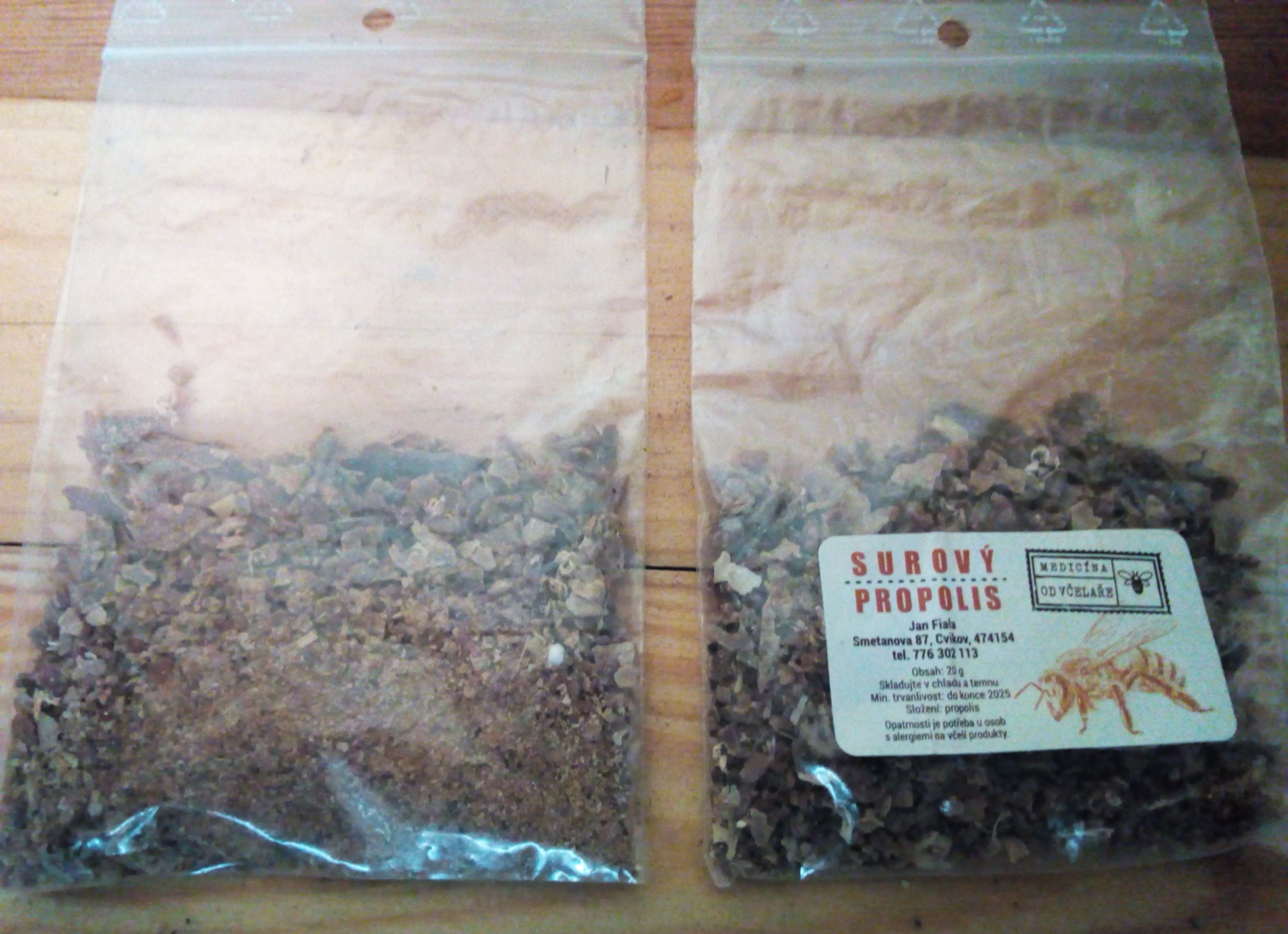 Propolis od našich včeliček 20g